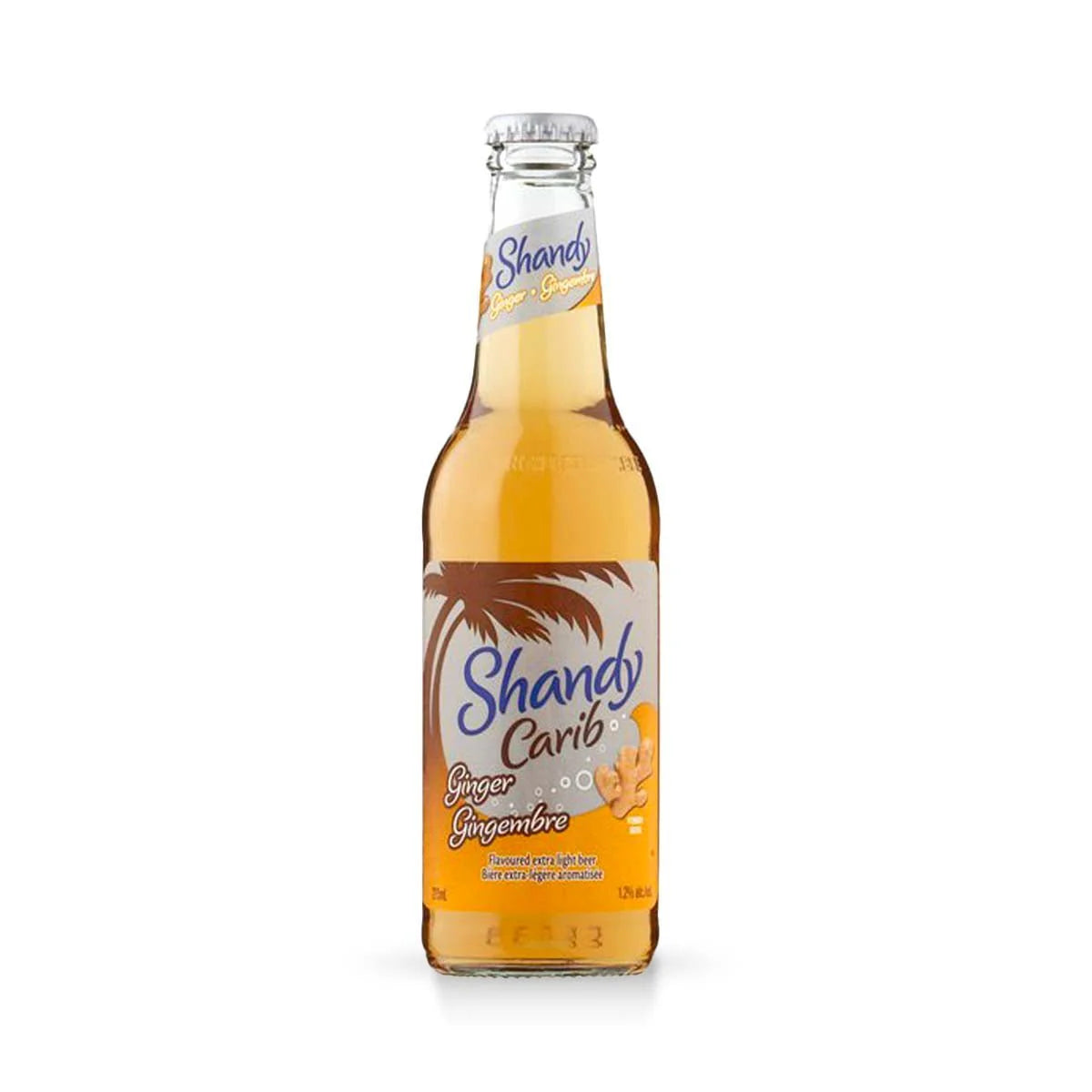 Shandy Carib Ginger, 12oz (12 Pack)